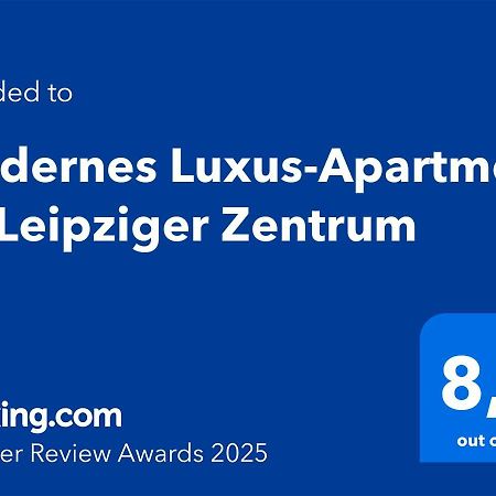 Modernes Luxus-Apartment Im Leipziger Zentrum Екстериор снимка