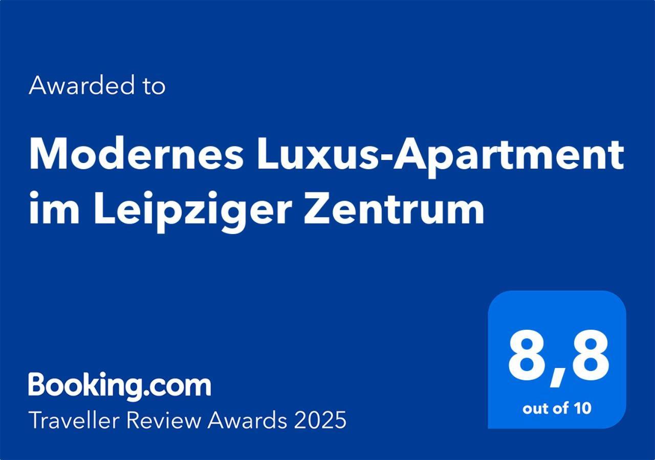 Modernes Luxus-Apartment Im Leipziger Zentrum Екстериор снимка